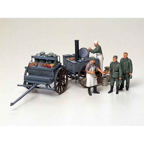 타미야 프라모델밀리터리 [35247] 1/35 German Field Kitchen Scenery