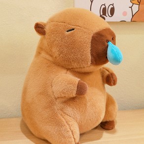 귀여운 카피바라 동물 특대형 인형 50cm, 1개