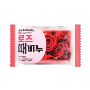 피부케어 로즈 때비누 150g 목욕 세신 한방비누 각질제거, 1개