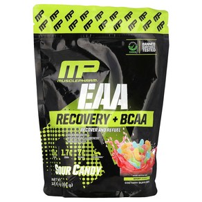 머슬팜 EAA 리커버리 BCAA 신맛 캔디 355g Recovey Sou Candy, 1개