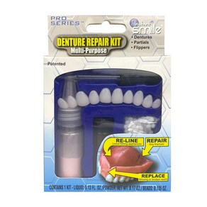 Instant Smile Multi Purpose Denture Repair Kit Instant Smile 다목적 덴처 수리 키트