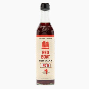 Red Boat Fish Sauce  Pemium 40°N Fish Sauce made Red Boat Fish Sauce  베트남에서 2가지 재료로 만든 프리미엄 40°N, 1개, 500ml