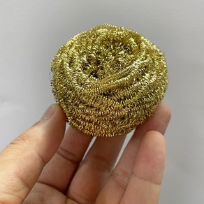 [국산] 키친아트 황동 수세미 40g, 1개, 1개입