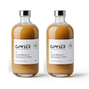 GIMBER 짐버 생강청 생강차 농축액 500ml x2개, 1ml