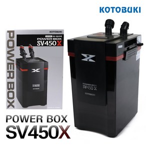 고토부키 파워박스 외부여과기 SV450X (9W), 1개