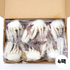 절단꽃게 S M L 2L 3L 450g 꽃게탕 냉동꽃게 냉동게, 450g (2L), 4개