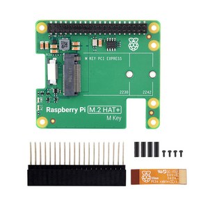 공식 Raspbey Pi 5 M 2 HAT Gen2 Gen3 NVME M 2 SSD 2230/2242 사이즈 M 키 PCI Expess GPIO 확장 보드 RPI5 Pi5, 1개