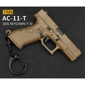 WS ﻿GLOCK 45/GLOCK 19X 피스톨 키체인 1:4 AC-11