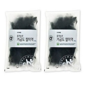 초록마을 유기수산 거금도 찰미역, 100g, 2개