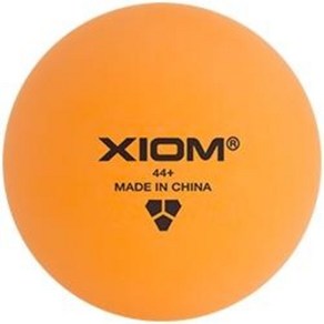 엑시옴 라지볼 44mm ABS 폴리볼 XIOM LARGE BALL 주황색 탁구공, 1개