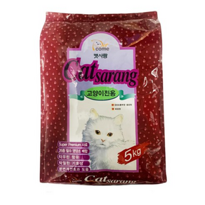 펫컴 캣사랑 고양이사료, 닭, 5kg, 1개