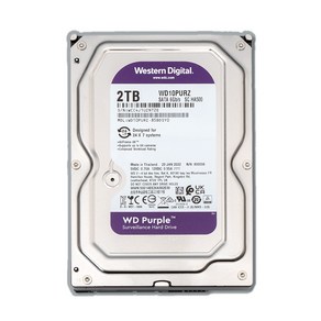 화인츠 WD Puple CCTV 보안용 HDD 하드디스크, 2TB