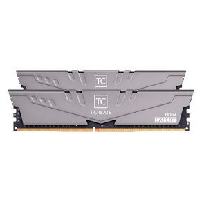 TeamGoup T CREATE DDR4 3600 CL18 EXPERT OC10L 패키지 RAM 데스크탑용 16GB x 2p, 2개