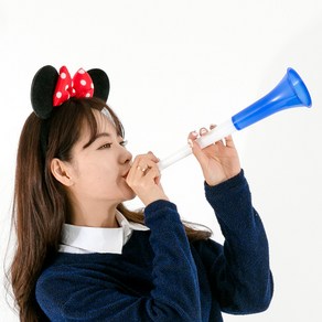 파티쇼 부부젤라 응원 나팔 소 체육대회 운동회 운동 경기 행사 응원도구, 블루