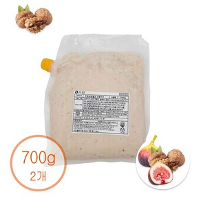 치즈앤푸드 무화과월넛 크림치즈 700g 수량선택, 2개