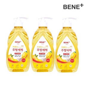 [내일도착]베네플러스 주방세제 750ml x3개(베이킹소다), 3개