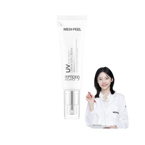 메디필 펩타이드9 유브이 더마 선크림 SPF50+ Pa++++, 50ml, 1개