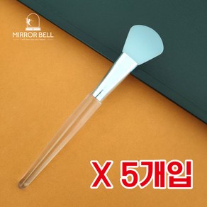 실리콘 팩 브러쉬 DIY 팩붓 5p, 5개, 3호 5개