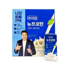 마이밀 뉴 프로틴 곡물 견과류 단백질 음료 16팩 식사대용 아침 저녁, 190ml, 16개