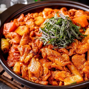 우리집포차 춘천식 양념 닭갈비 밀키트, 1개, 500g