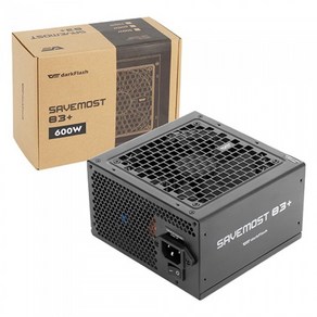다크플래쉬 SAVEMOST 83+ 600W 파워 서플라이 블랙 SVT600P