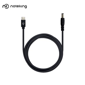 USB-C TO DC 외경 5.5 내경 2.1 65W 노트북 충전 젠더 C-6, 1개, 1.5mm