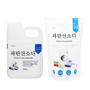 폴포 다목적 세정제 과탄산소다 500g + 리필 1kg