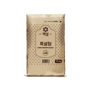 백설 흑설탕, 15kg, 1개