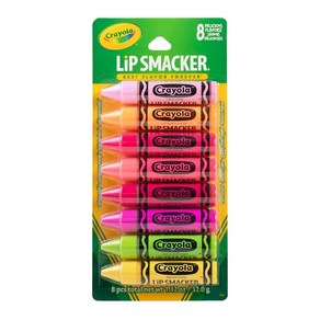 Lip Smacker Crayola 립밤 파티 팩 8개입 세트