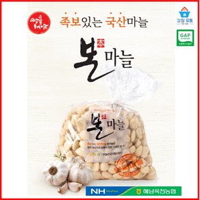 국산 깐마늘1kg (전라남도 해남군 옥천 농협 본마늘), 1개, 1kg