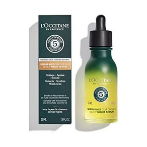 일본직발송 6. 록시 탄 (LOCCITANE) 5 허브 스컬프 나이트 세럼 50ML B0B63QDVZP, 이전 버전, 이전 버전, 1개