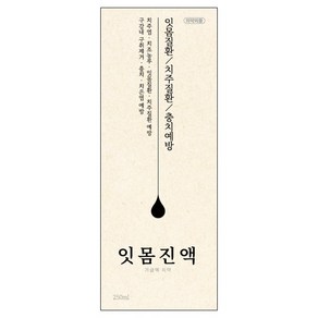 헤밀레 잇몸진액 가글액치약 250ml, 1개