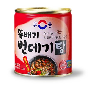 유동 뚝배기 번데기탕 얼큰한맛, 280g, 1개