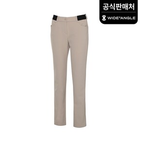 [와이드앵글 공식] 여성 VA 에센셜 본딩 슬림 팬츠 L WWW23391E2