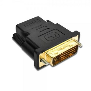 티테크 HDMI(F) to DVI(M) 듀얼 변환젠더/T-DVI29M-HDMI-AF/HDMI 케이블을 연결하여 DVI(24+5) 단자로 변환사용/금도금 커넥터