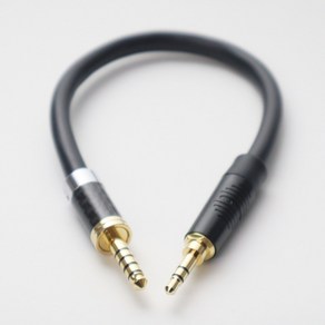 카나레 수제작 4.4mm to 3.5mm 수수 케이블 DAC DAP 앰프 (길이선택), 1m