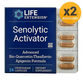 라이프 익스텐션 Senolytic Activator 24캡슐