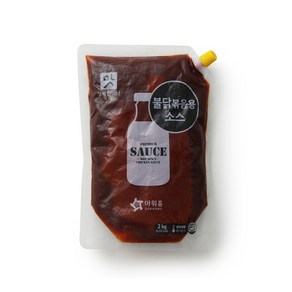 아워홈 행복한맛남 불닭볶음용소스, 2kg, 2개