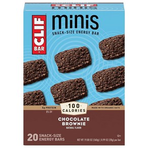 CLIF BAR 다크 초콜릿 맛의 땅콩 버터 바나나 귀리로 제작 GMO 프리 식물 기반 에너지 바 68g 2.4온스 12팩, 12개