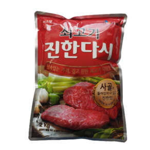 CJ제일제당 백설 쇠고기 진한 다시다, 2kg, 1개