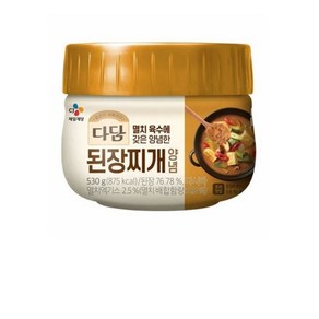 다담 된장찌개 양념, 530g, 2개