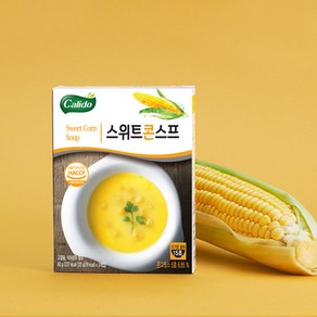 매일아침 아침스프 깔리또 스위트콘 즉석스프, 1개, 60g