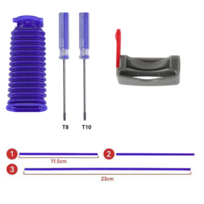 다이슨 청소기 블루호스 흡입호스 청소기수리 v6v7v8v10sv10v11sv12, 1개