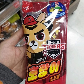 삼립 KBO 타이거즈 호랑이초코롤, 1개, 85g