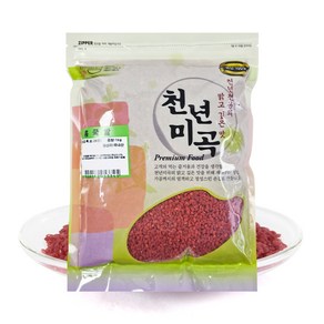 국산 홍국쌀 홍국미 붉은쌀 빨간쌀 1kg, 1개