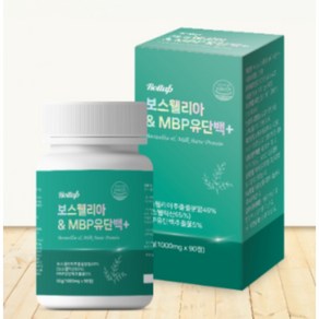 롤업 보스웰리아&MBP 유단백 플러스 1000mg 90정, 1개