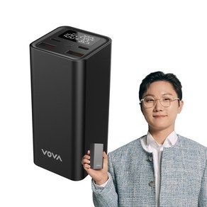 보바 65W 초고속 노트북 대용량 보조배터리 20000mAh VA-120, 블랙