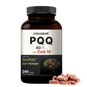 네이처벨 PQQ 캡슐당 20mg 코큐텐 5mg 240캡슐, 1개