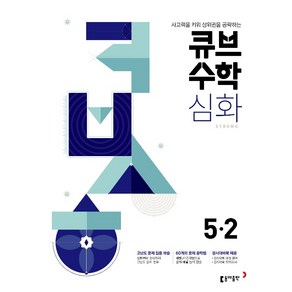 큐브수학S 심화 stong 초등수학 5-2 상위권 도전 심화서 (2021년용)[동아출판][편집부 저]