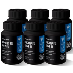 블랙마카 마카 업 60일분 600mg x 120정, 6개